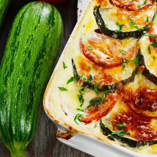 Cocozelle Zucchini Seeds - Organic & Non Gmo - Heirloom Vegetable Seeds - Fresh USA Grown Seeds - Grow Your Own Food At Home!