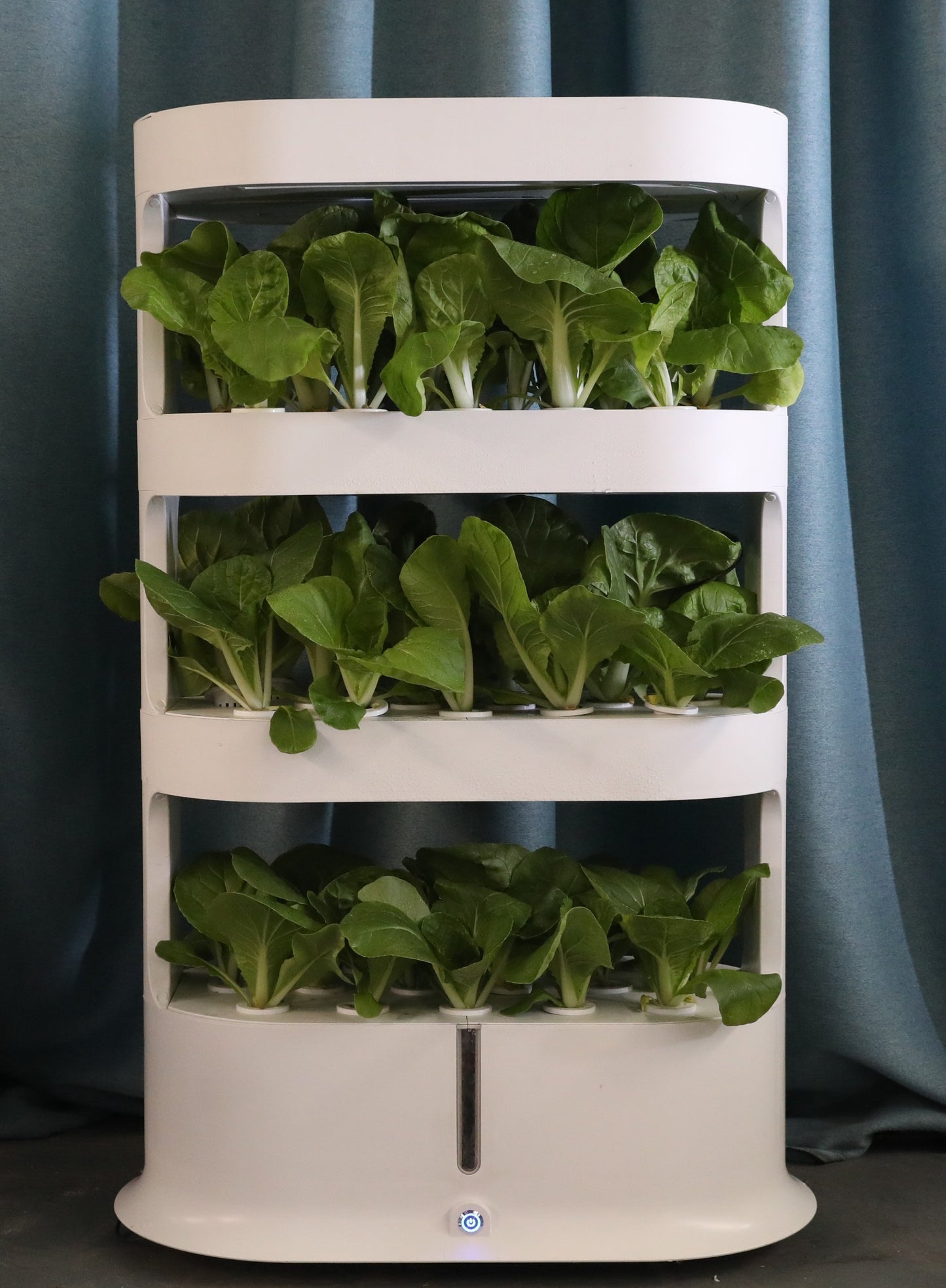 Indoor Hydroponic Grow System - 48 Spaces - Remote Controlled Grow Lights & Pump