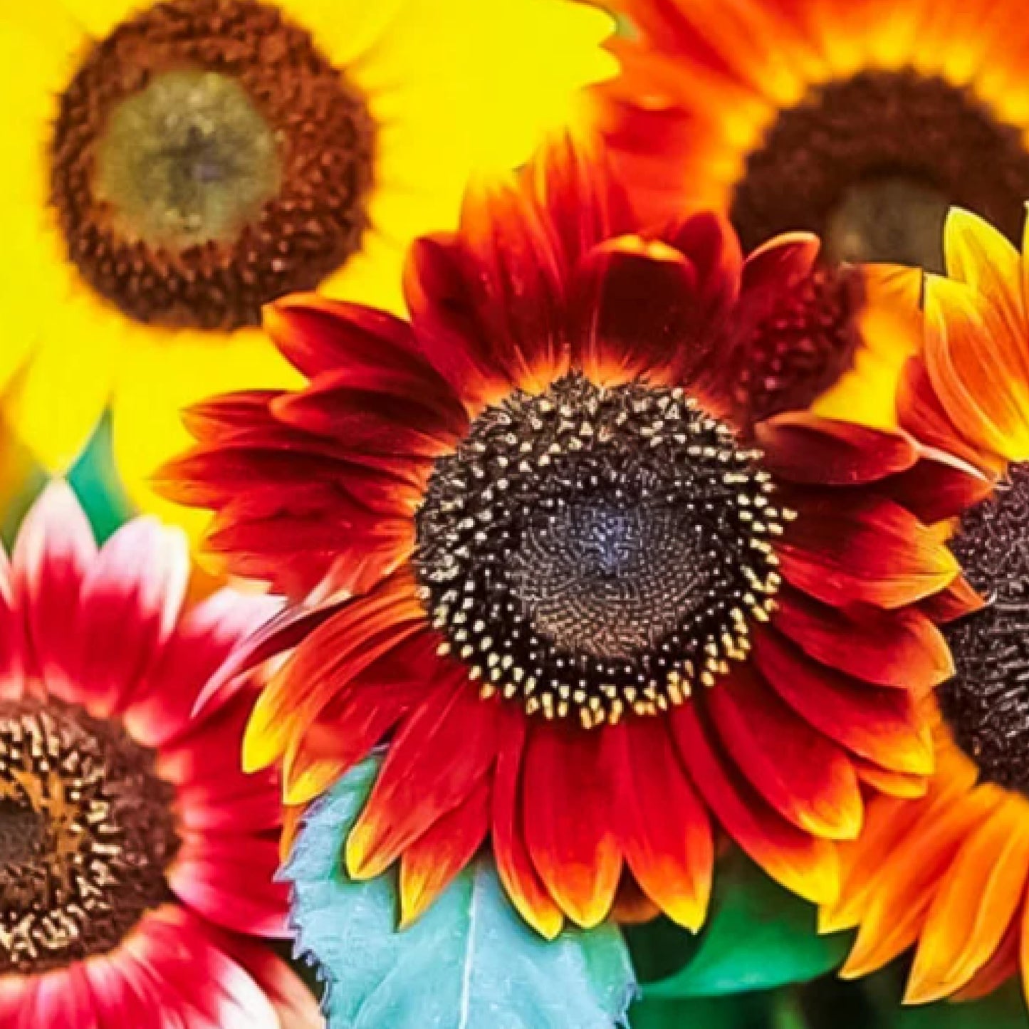 Autumn Beauty Sunflower Seeds - Organic - Non Gmo - Heirloom Seeds – Flower Seeds - USA Garden Seeds