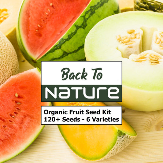 All Natural Fruit Seed Kit - 6 Varieties - Organic - Non Gmo - Heirloom Seeds – Fruit Seeds - USA Garden Seeds | Fresh Seeds!