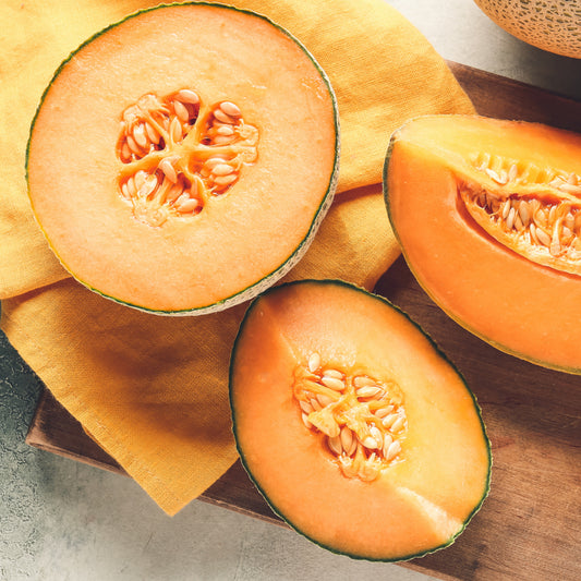 Honey Rock Melon - Cantaloupe Seeds - Organic Seeds - Heirloom Seeds – Fruit Seeds - Grow Your Own Fruit At Home! - Fresh Seeds!